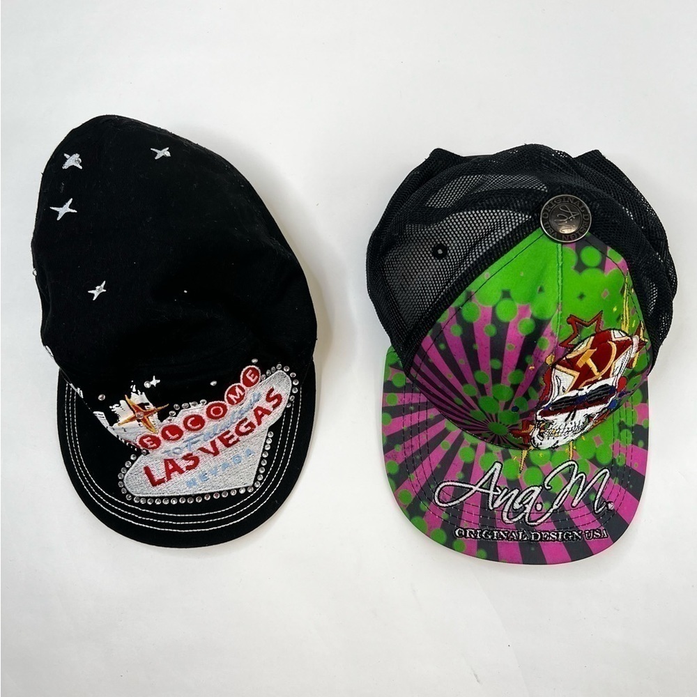 WELCOME LASVEGAS & ANA.M DESIGN BaseballCap